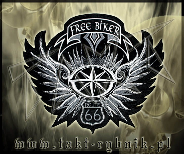 Naszywka motorowa FREE BIKER 5