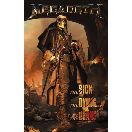 Flaga MEGADETH The SICK The DYING.jpg