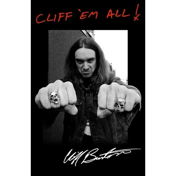 Flaga METALLICA Cliff'em all.webp