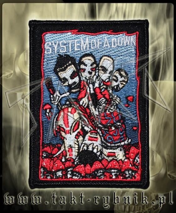 Naszywka-przyprasowanka SYSTEM OF A DOWN "Cartoon Elephant"