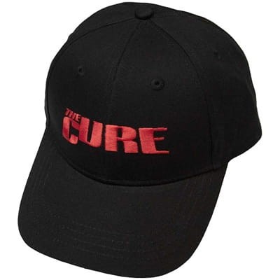 czapka THE CURE logo red.jpg