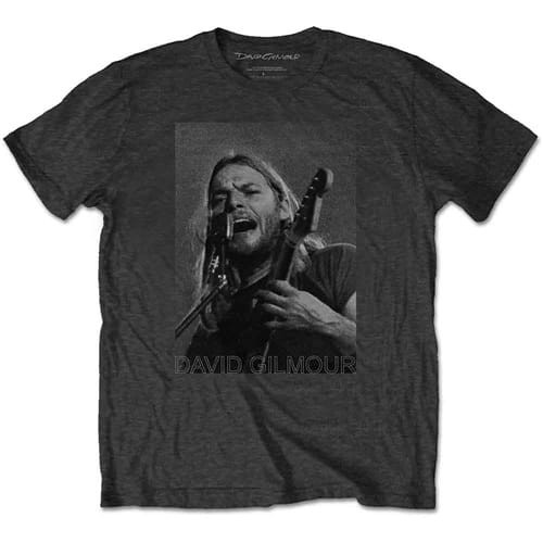 koszulka DAVID GILMOUR On Microphone GREY.jpg