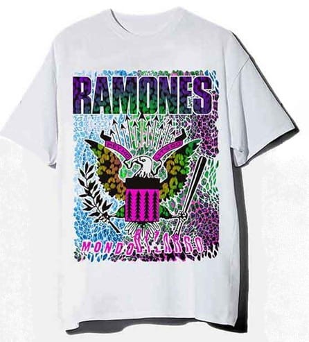 koszulka RAMONES Animal Skin WHITE.jpg