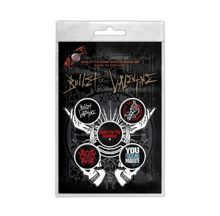 przypinka BULLET FORM MY VALENTINE.jpg