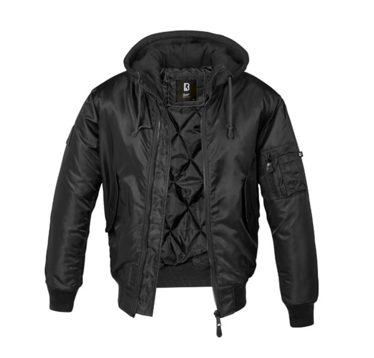 kurtka FLEK kaptur black MA1 SWEAT HOODED.jpg
