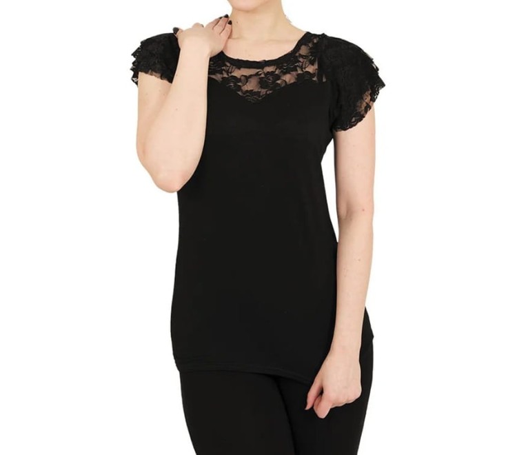 Bluzka damska GOTHIC ELEGANCE black P001F721 2.jpg