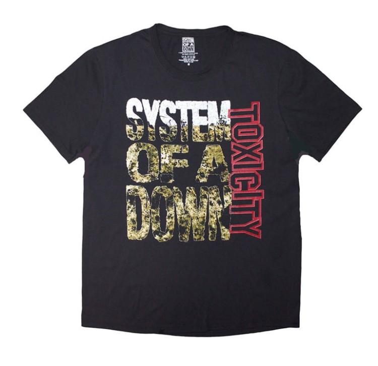 koszulka SYSTEM OF A DOWN Toxicity GREY.jpg