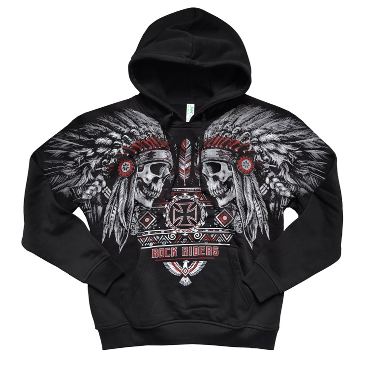 Bluza kangurek INDIAN RIDERS all print