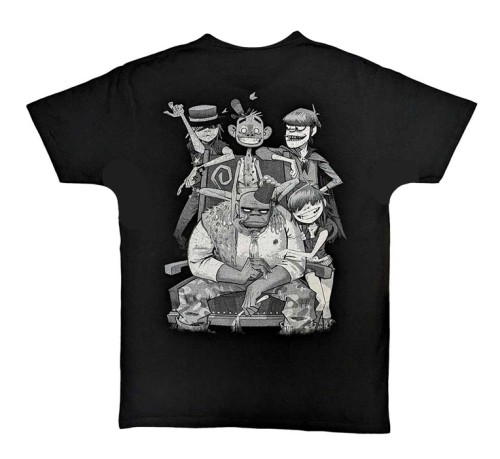KOSZULKA GORILLAZ Pocket Spray - George Group GORTS26MB  T.jpg