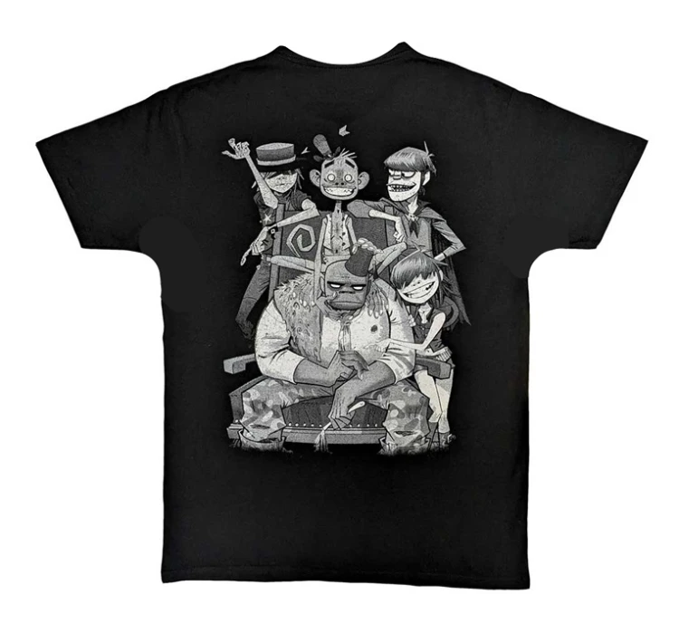 KOSZULKA GORILLAZ Pocket Spray - George Group GORTS26MB  T.jpg