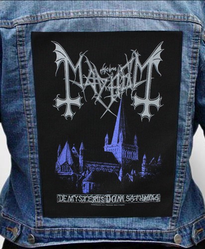 Ekran na kurtkę MAYHEM Mysteriis Dom Sathanas
