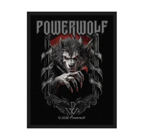 naszywka POWERWOLF We Drink Your Blood SP3385.jpg