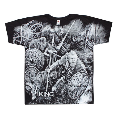 Koszulka VIKING LANDING all print