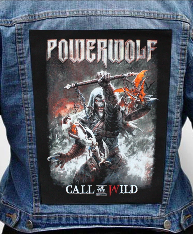 Ekran na kurtkę POWERWOLF "Call Of The Wild"