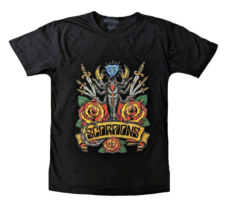 Koszulka SCORPIONS Traditional Tatoo SCORTS03MB.jpg