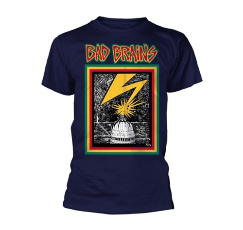 Koszulka BAD BRAINS Capitol Strike NAVY PH13749.jpg