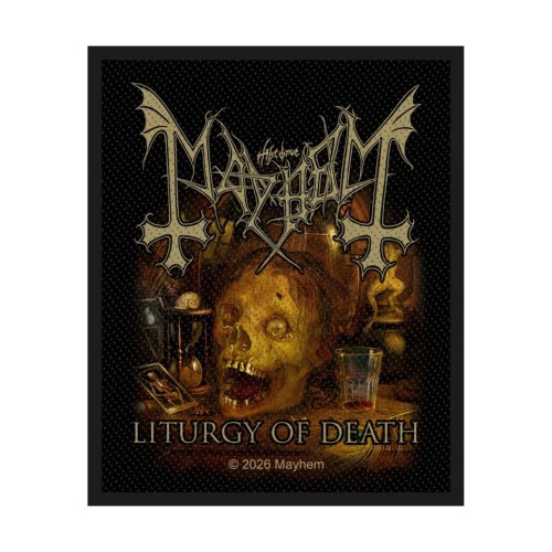 Naszywka MAYHEM Liturgy  Of Death SP3381.jpg