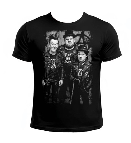 Koszulka CHAPLIN FLIP FLAP PUNK NEVER DIE.jpg