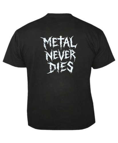Koszulka PUNKS NOT DEAD dziadek 3 METAL NEVER DIES