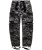 Spodnie bojówki AIRBORNE VINTAGE black camo/ moro