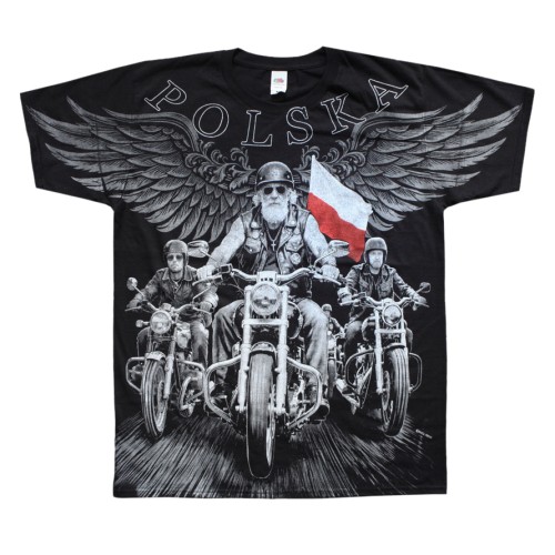 Koszulka POLSKA MOTO all print