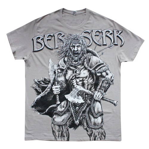 Koszulka VIKING 44 "Berserk" GREY all print