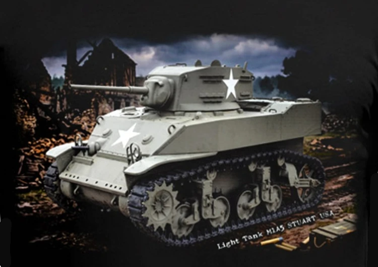 koszulka czołg US lekki M5A1 Stuart a.jpg