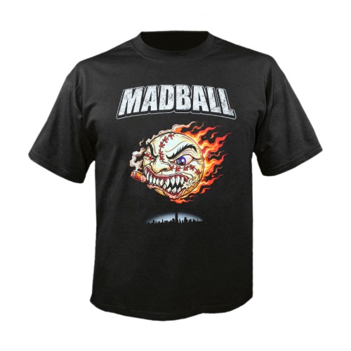 Koszulka MADBALL "Flaming Logo" imp.