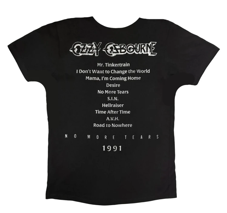Koszulka OZZY OSBOURNE No More Tears Tribute OZZTS49MB t.jpg