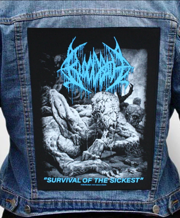 Ekran na kurtkę BLOODBATH "Survival of the Sickest"