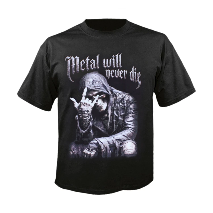 Koszulka METAL WILL NEVER DIE death