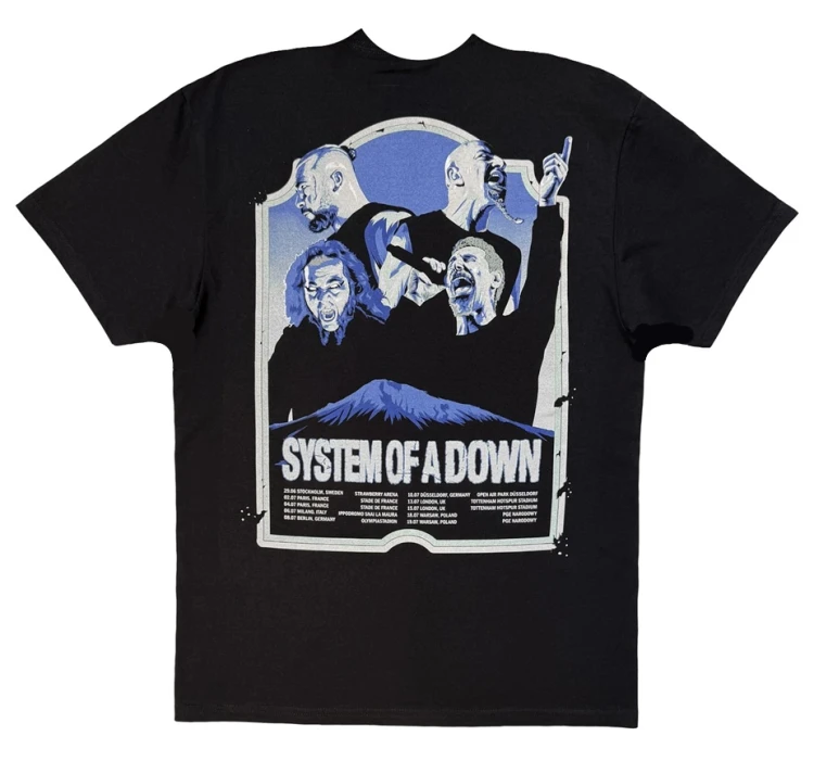 Koszulka System Of A Down Mount Ararat Tour 2026 SOAD26TS05MB 2.jpg