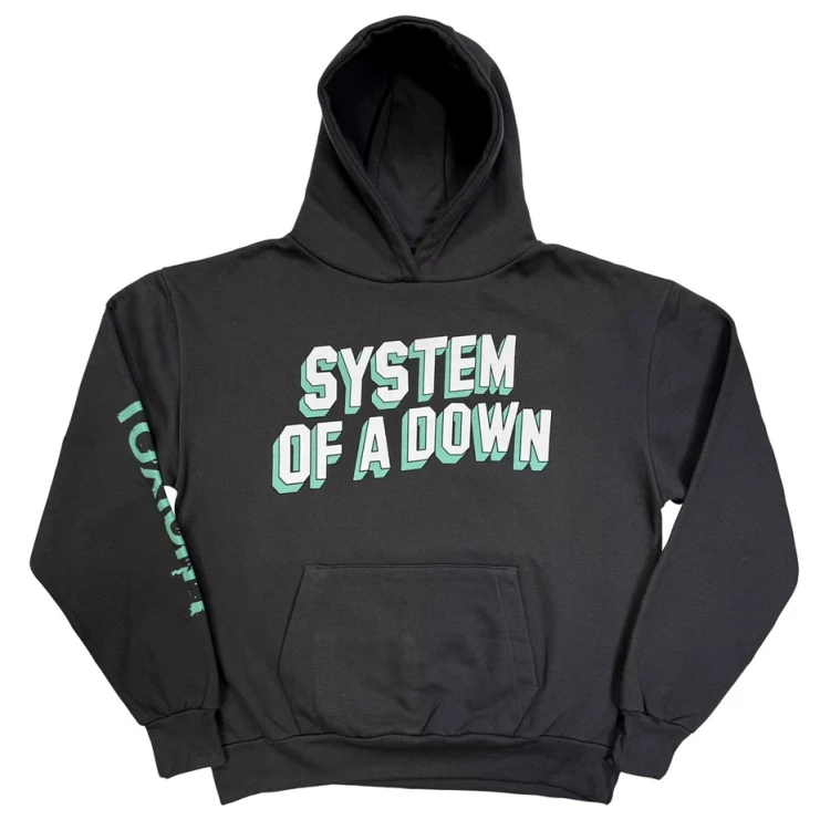 Bluza kangurek SYSTEM OF A DOWN Hollywood Logo Tour 2026 SOAD26HD02MC 1.jpg