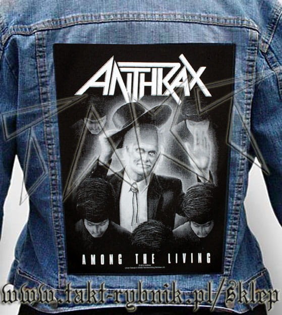 Ekran na kurtkę ANTHRAX "Among The Living"