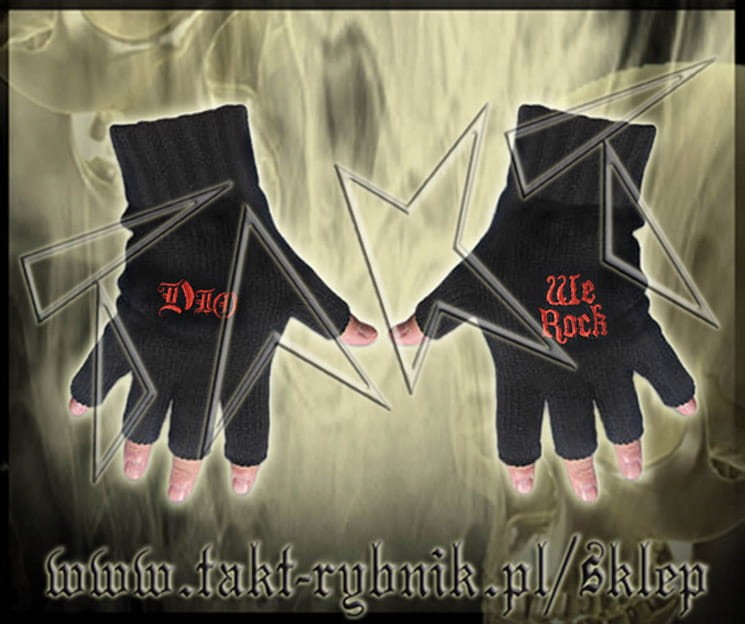 Rękawiczki DIO "We Rock"