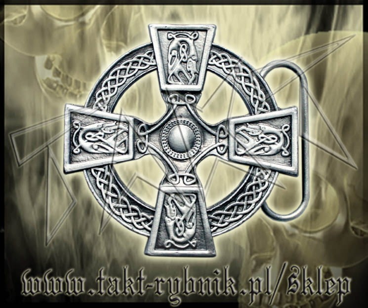 Klamra do pasa KRZYŻ 16 celtycki