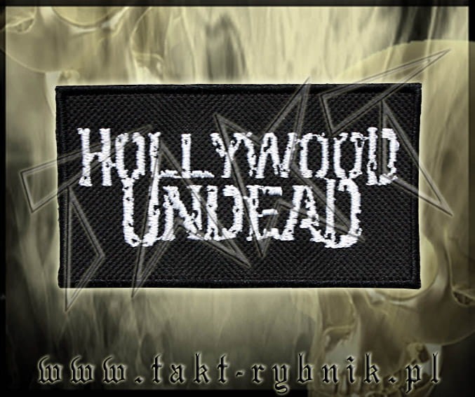 Naszywka HOLLYWOOD UNDEAD "Logo White"
