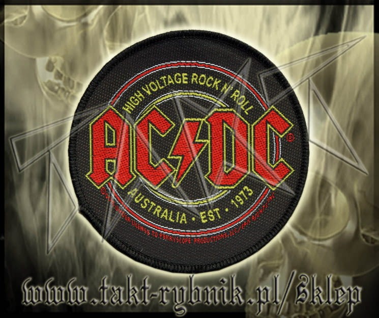 Naszywka AC/DC "High Voltage"