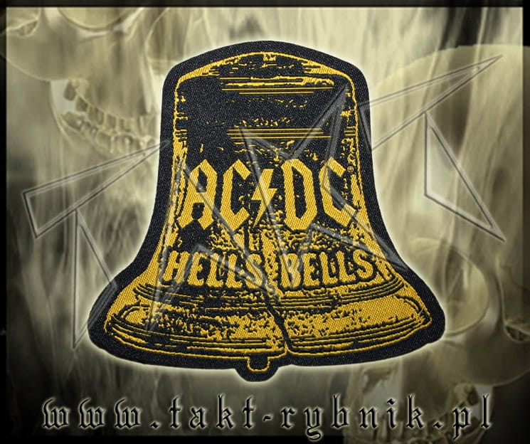 Naszywka AC/DC "Hells Bells" 2 cut out