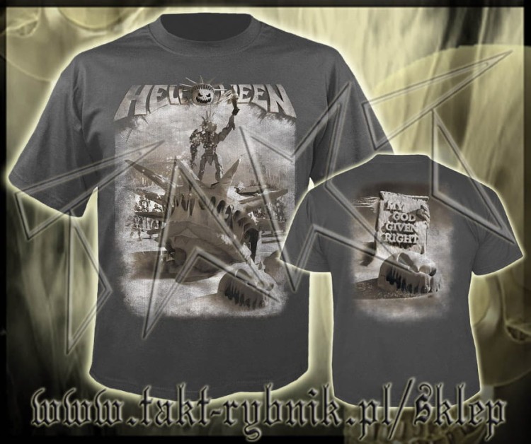 Koszulka HELLOWEEN "My God Given Right" 2 imp. GREY