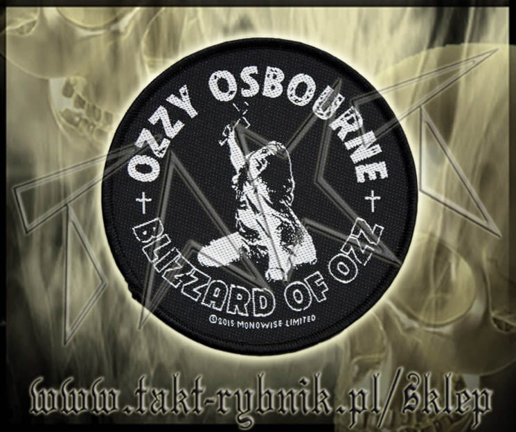 Naszywka OZZY OSBOURNE "Blizzard Of Ozz"